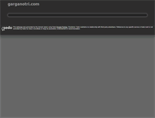 Tablet Screenshot of garganotri.com